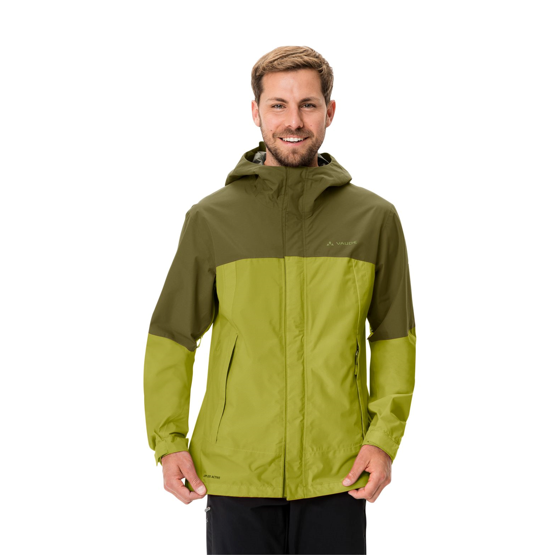 Chaqueta de Lluvia Lierne II Hombre – Wild Lime - Imagen 3