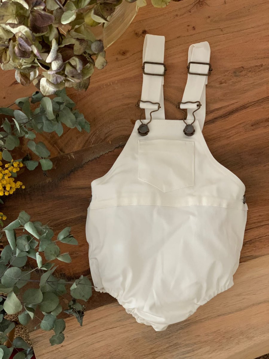 PETO JEANS BLANCO - Imagen 2