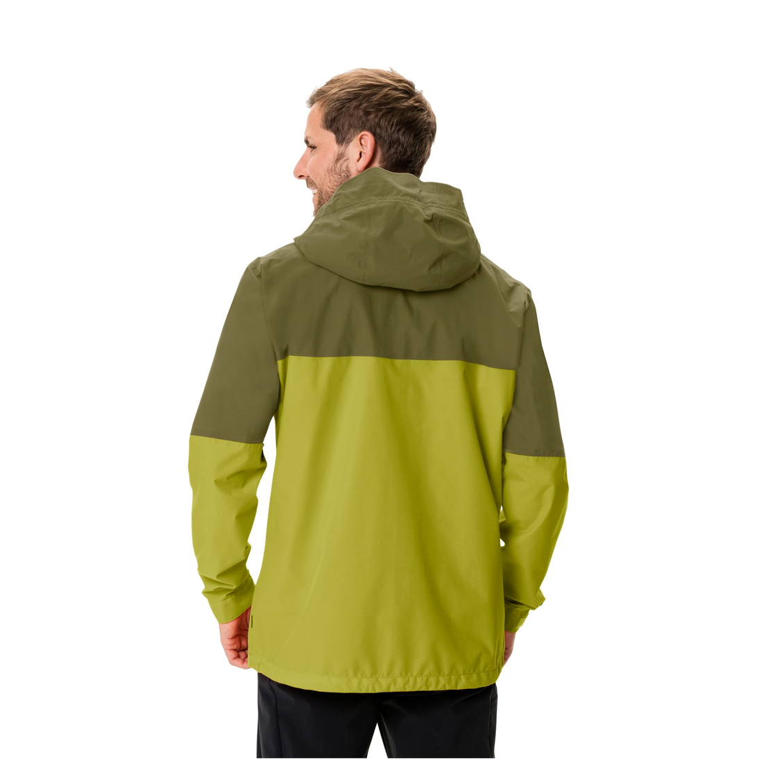 Chaqueta de Lluvia Lierne II Hombre – Wild Lime - Imagen 4