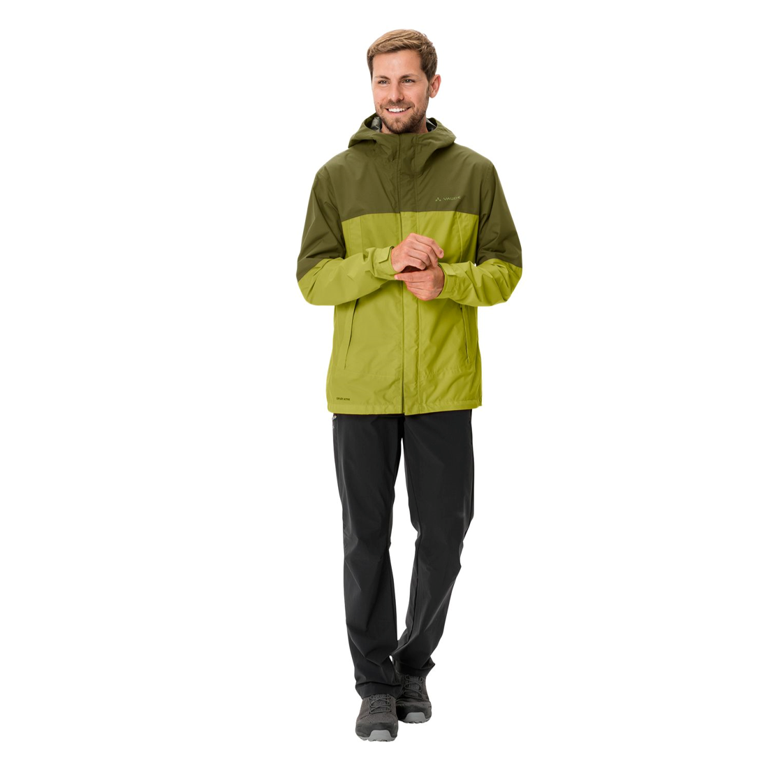 Chaqueta de Lluvia Lierne II Hombre – Wild Lime - Imagen 5