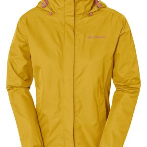 Cortavientos Impermeable Escape Light Amarillo Mujer