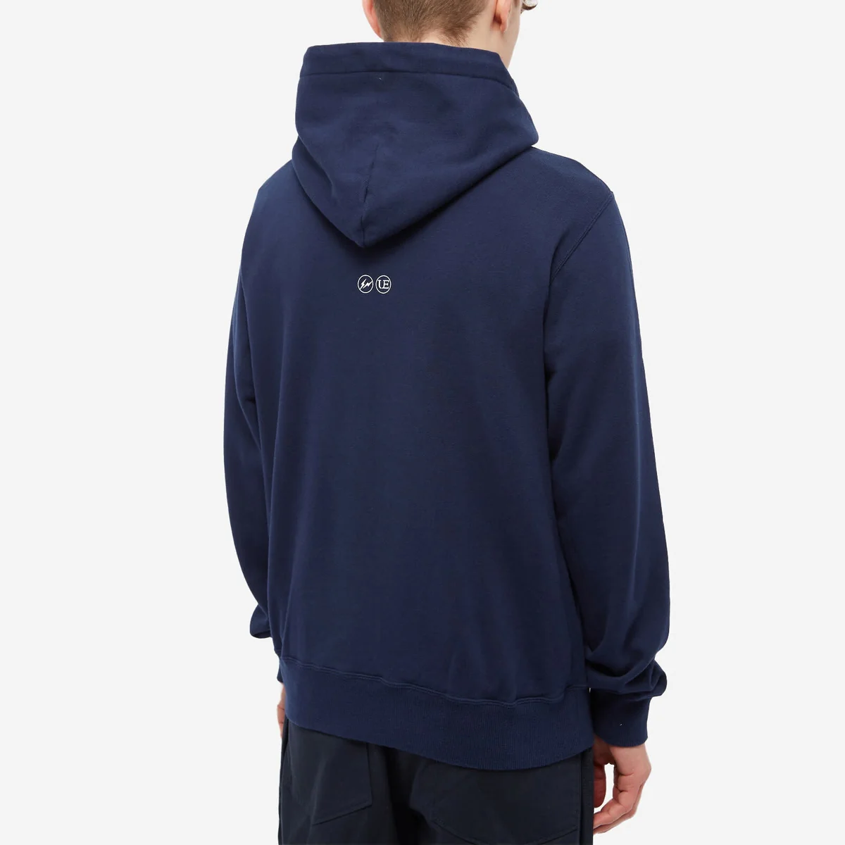 Uniform Experiment Men's Fragment Jazzy Jay 5 Hoody in Navy - Imagen 4