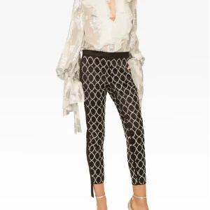AZZARO Couture Florence Crystal Sparkly Embellished Trousers