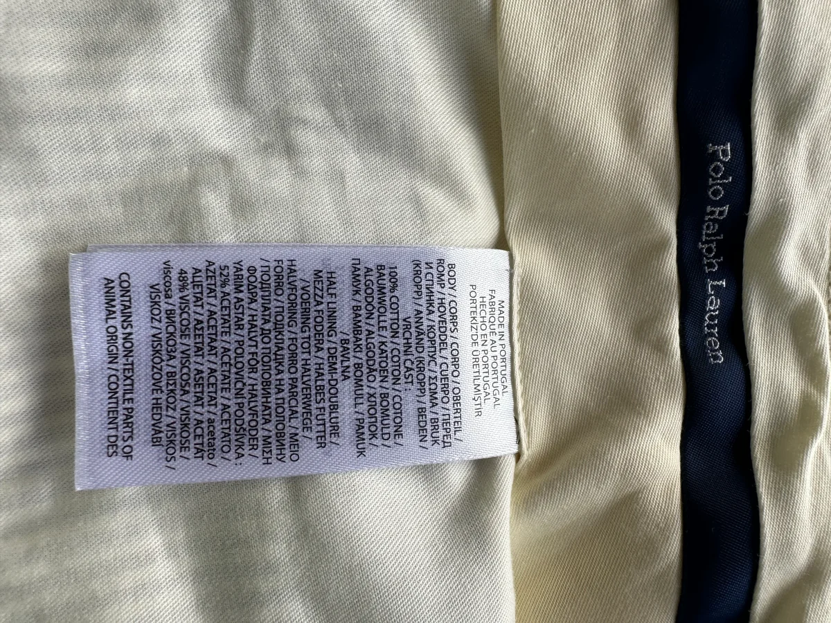Ralph Lauren Polo Seersucker Trousers In Blue White Striped - Imagen 8