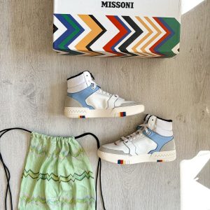 MISSONI Basket 90 Fruit Base Trainers Sneakers + MISSONI Bag
