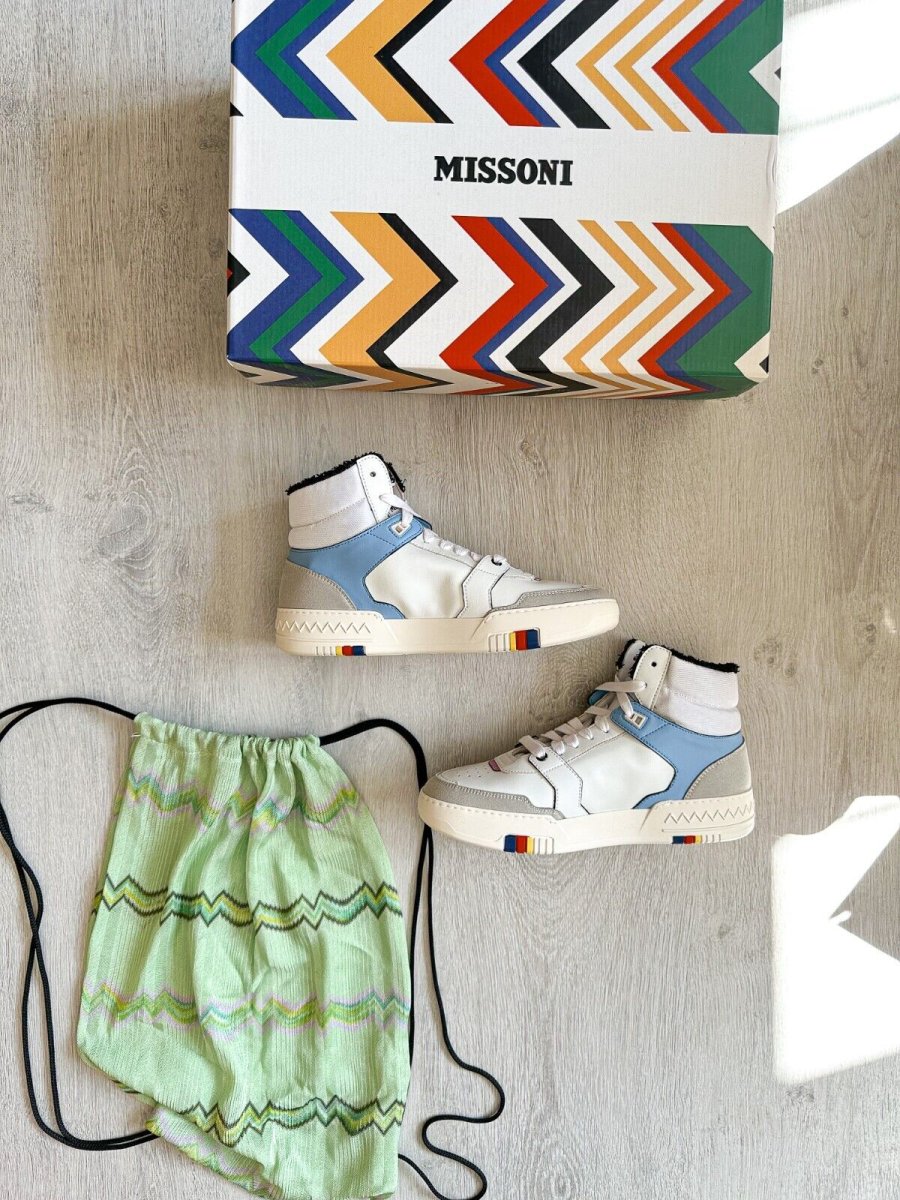 MISSONI Basket 90 Fruit Base Trainers Sneakers + MISSONI Bag - Imagen 2