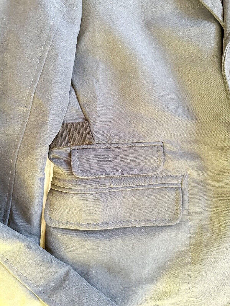 JACQUEMUS Menswear Le Chouchou Le Veste Piccinni Navy Blue Blazer Jacket - Imagen 4