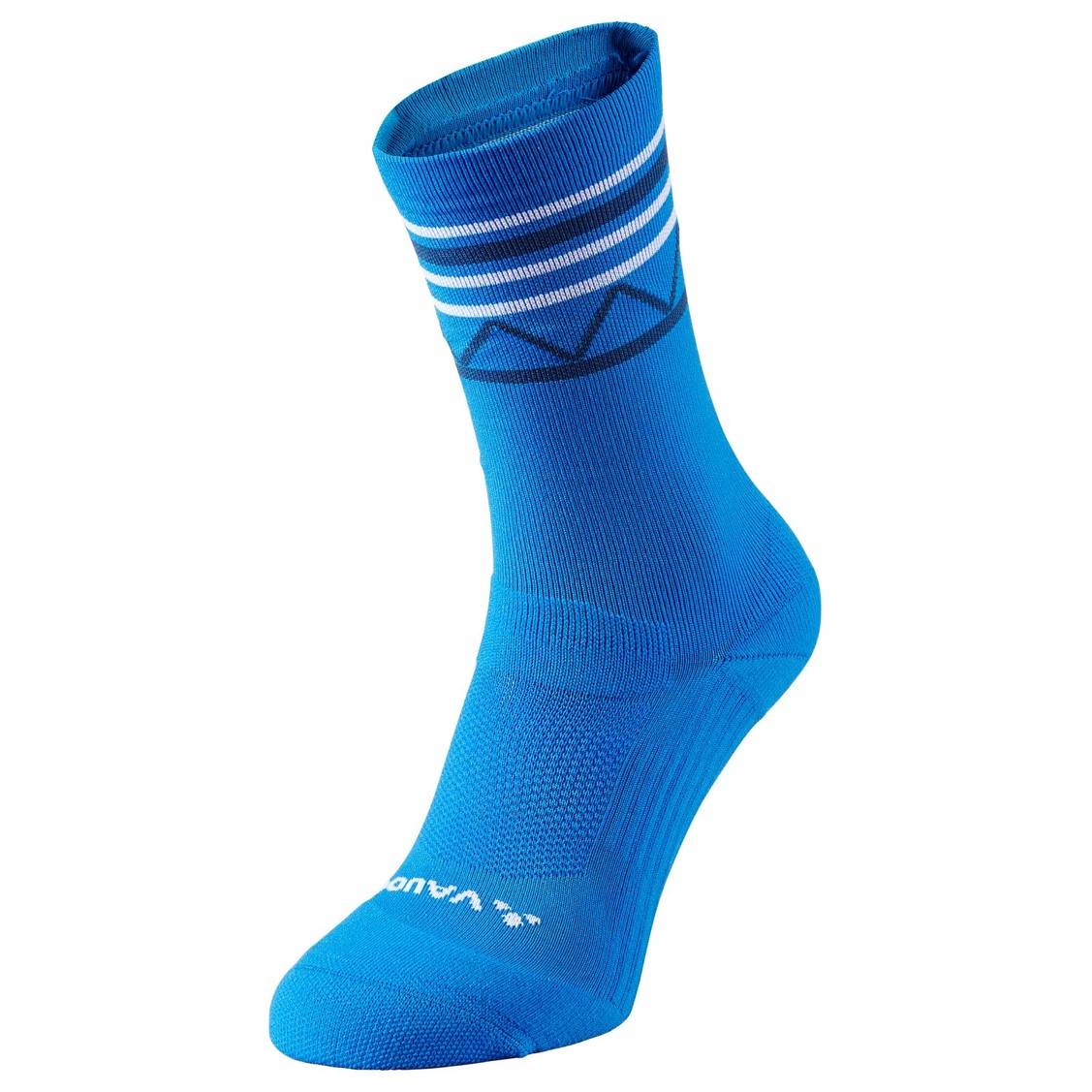 Calcetines para Bicicleta Mid Negro / Azul