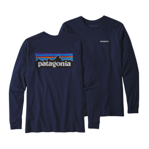 Polera Manga Larga P-6 Logo Hombre Azul