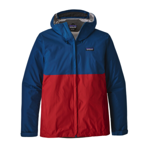 Cortavientos Impermeable Torrentshell Jacket Hombre Azul / Rojo