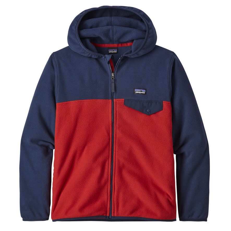 Polar Micro-D Snap-T Jacket Niño Rojo