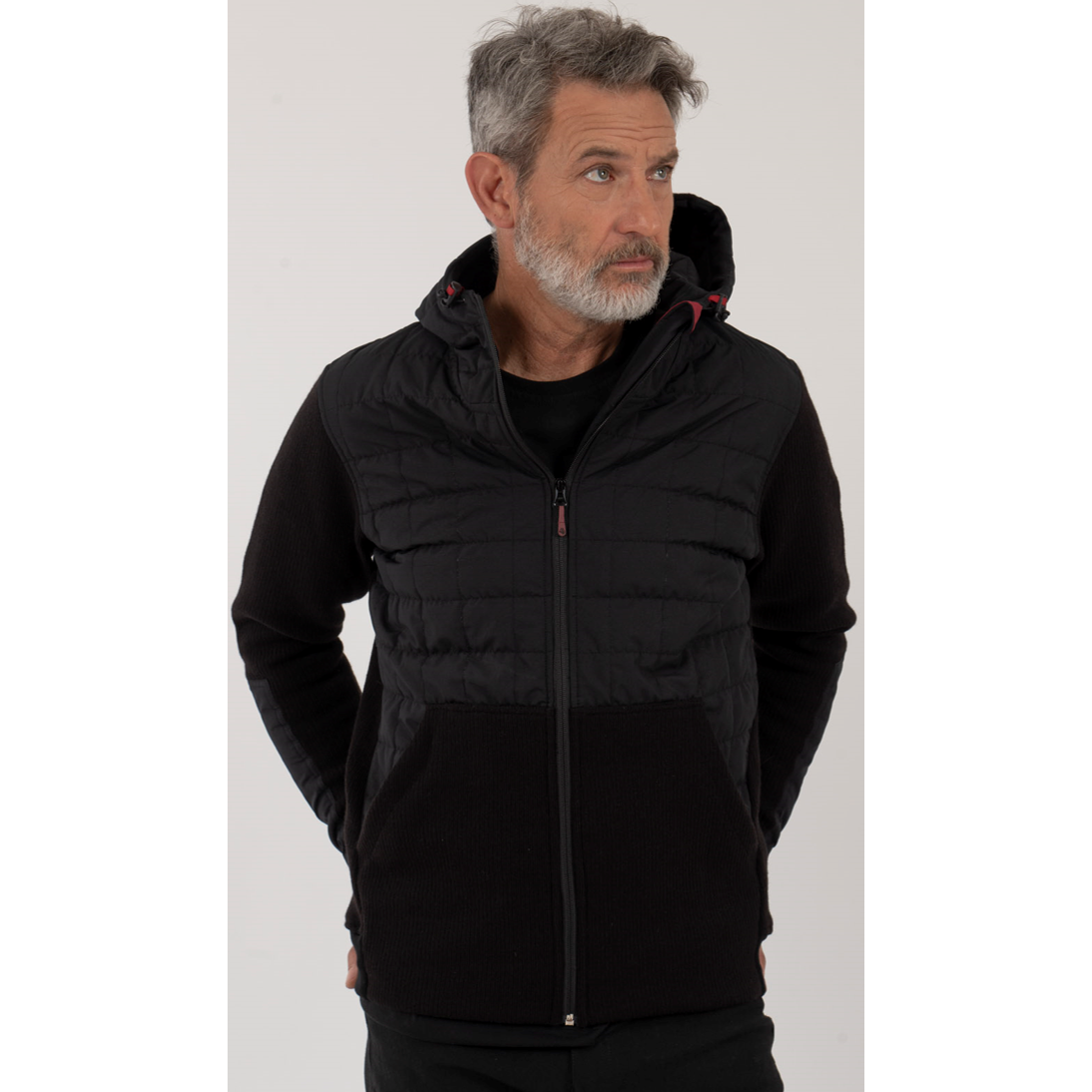 Hoddie Arroench Hombre Negro - Imagen 4