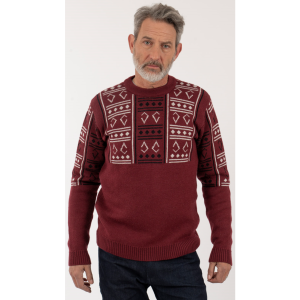 Sweater Sate Hombre Burdeo