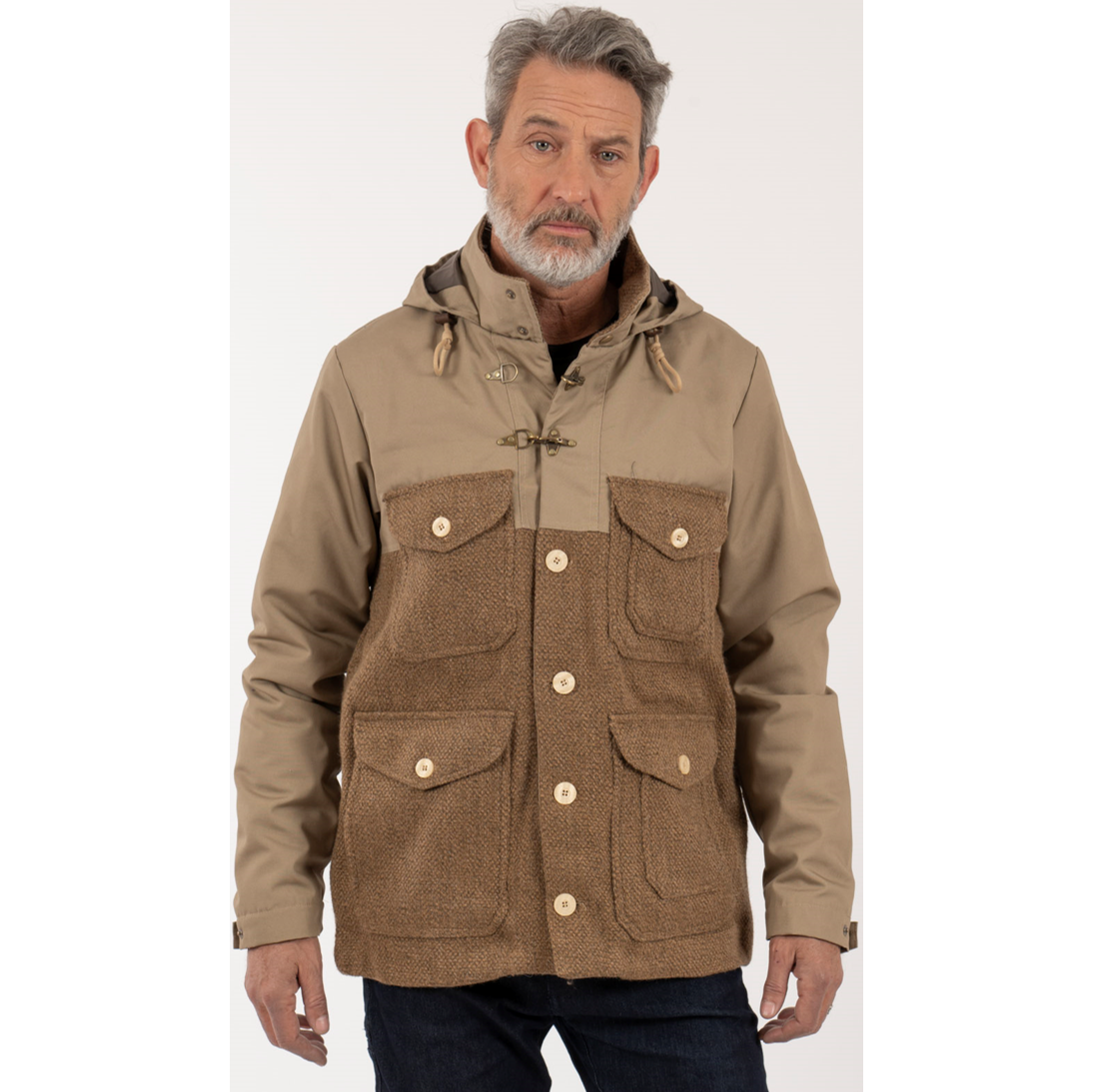 Chaqueta Tschooen Hombre Café - Imagen 2