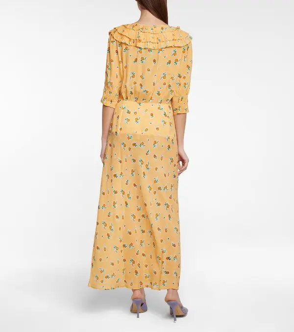 Rixo London Belle Floral Silk Blend Maxi Dress - Imagen 4