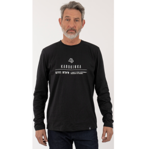 Polera Hombre Coordenadas Negra