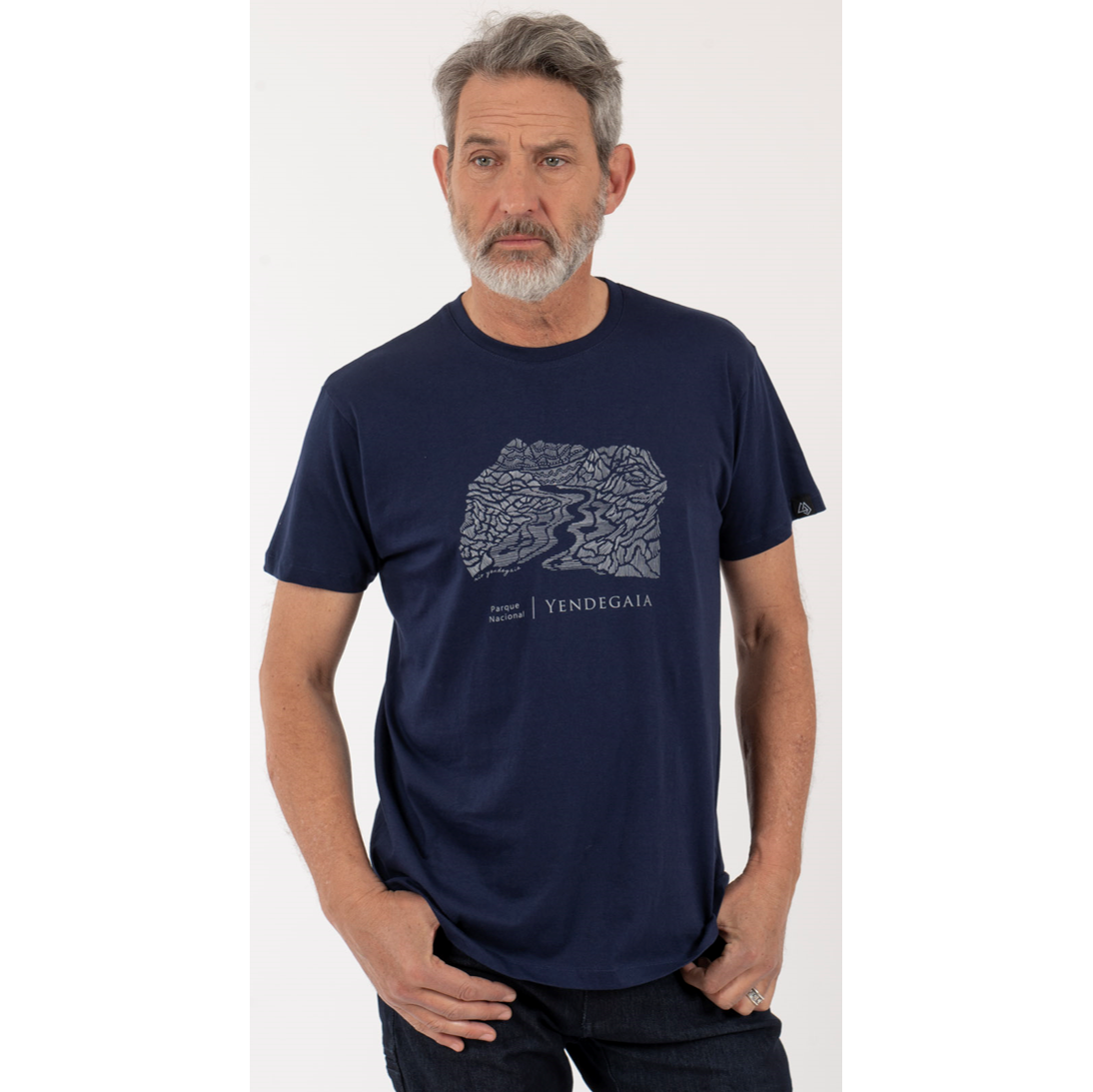 Polera Yendagaia Hombre – Azul - Imagen 2