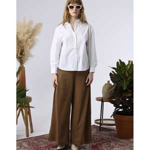 Pantalón camel ancho