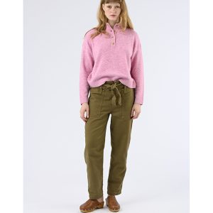 Jersey rosa botones