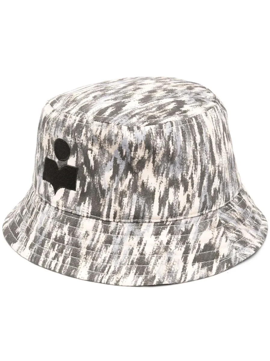 ISABEL MARANT Abstract Print Haleyh Bucket Hat - Imagen 2