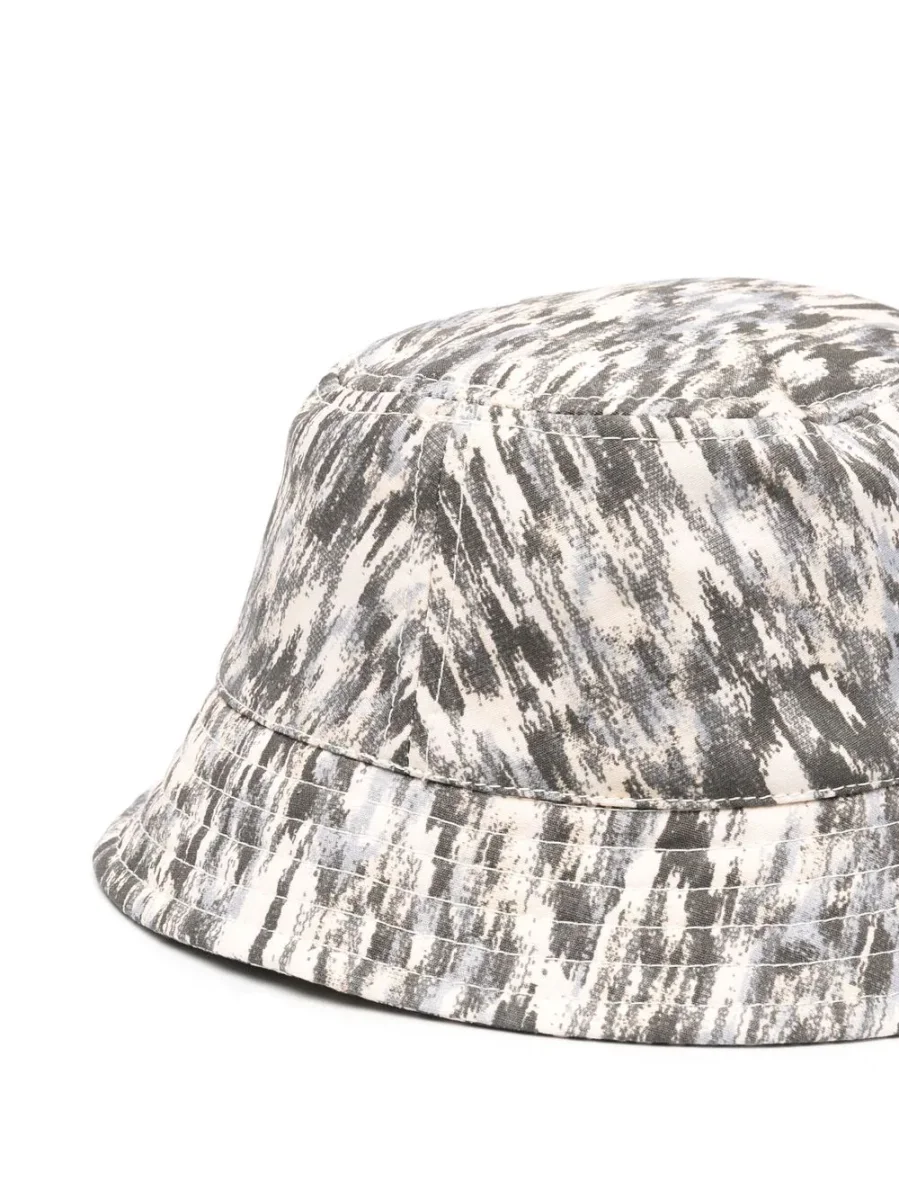 ISABEL MARANT Abstract Print Haleyh Bucket Hat - Imagen 4