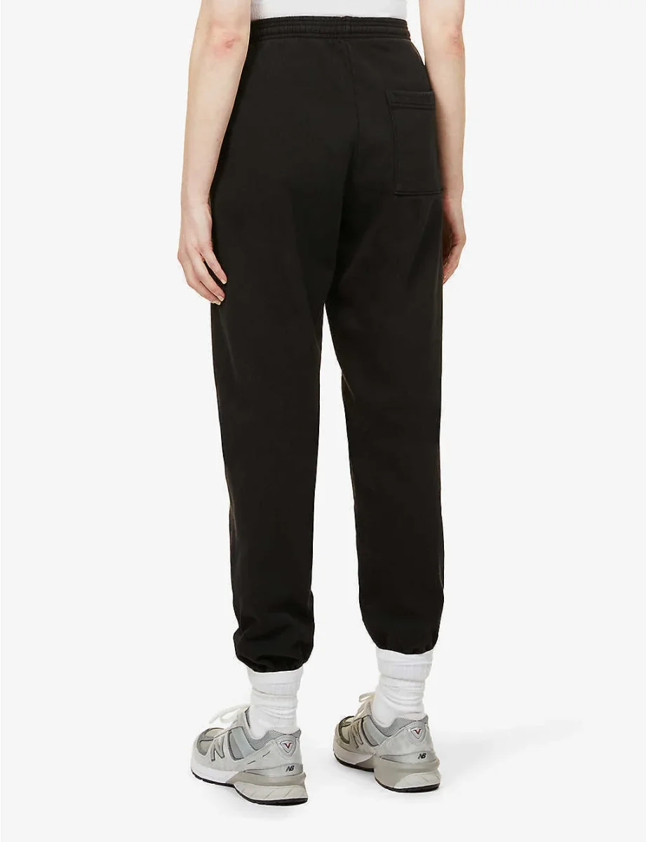 SPORTY & RICH Wellness Studio Black Joggers Track Bottoms - Imagen 6