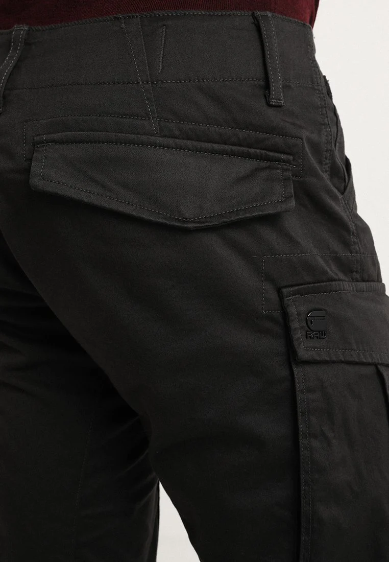 G-STAR Rovic Desert Tapered Cargo Raven Dark Grey Trousers Pants - Imagen 5