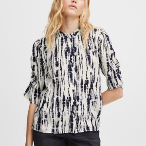 Blusa efecto desteñido