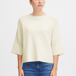 Jersey punto crema