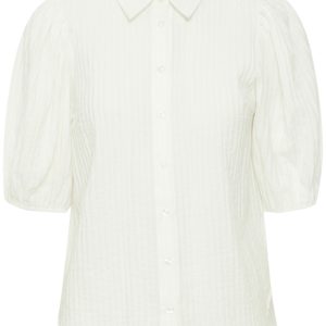 Blusa blanca manga globo