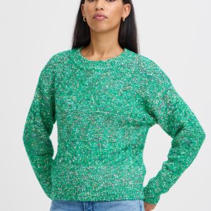 Jersey verde jaspeado de colores