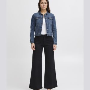 Cazadora vaquera azul lavado
