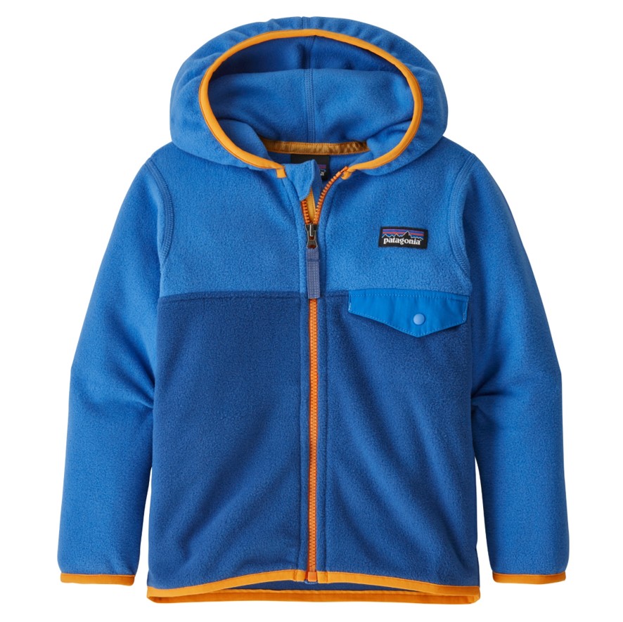 Polar Micro-D Snap-T Jacket Bebé Azul - Imagen 2