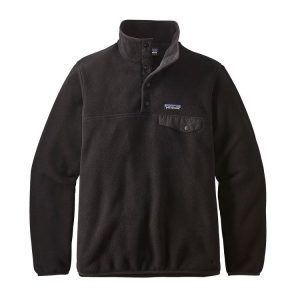 Polar LW Synchilla Snap-T Pullover Mujer Negro