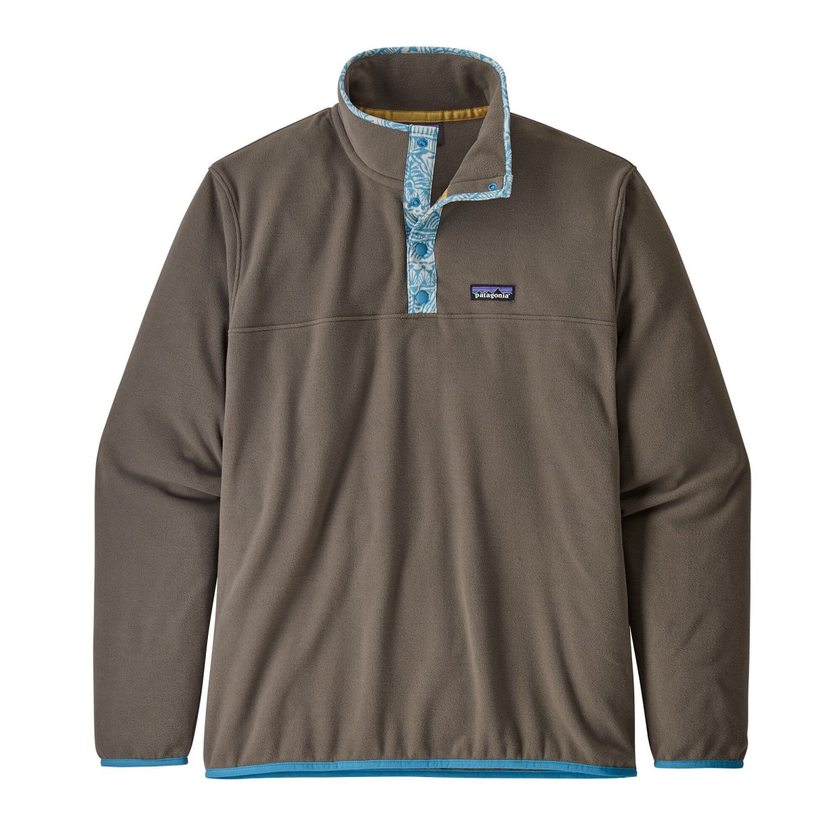 Polar Micro-D Snap-T Pullover Hombre Café - Imagen 2