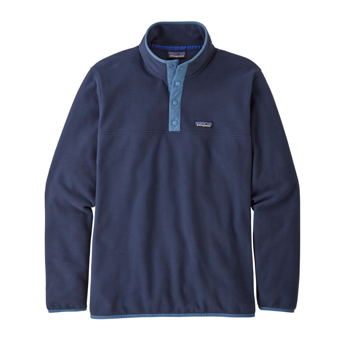 Polar Micro-D Snap-T Pullover Hombre Azul