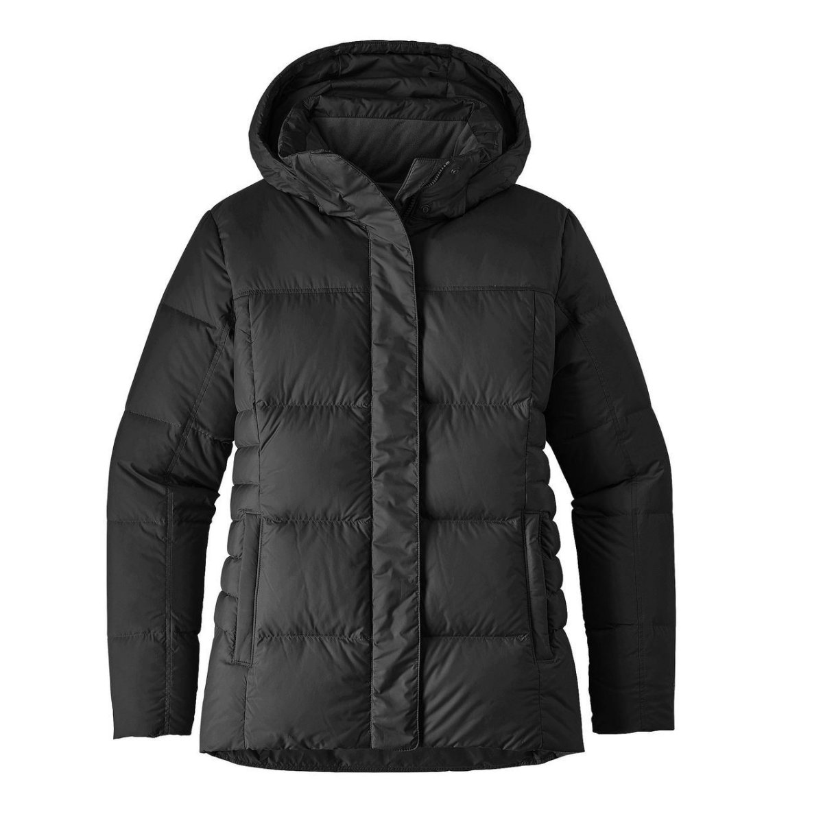 Parka Pluma Down With It Mujer Negro