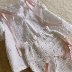 Conjunto blusa Roche con braga hilo