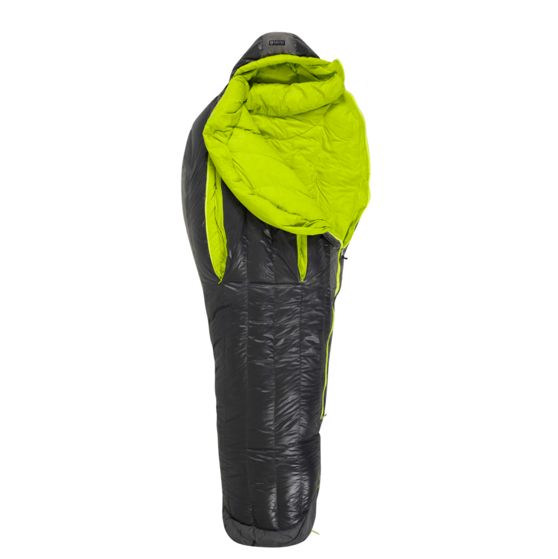 Saco de Dormir Kayu 15 Regular Graphite/Lime - Imagen 4