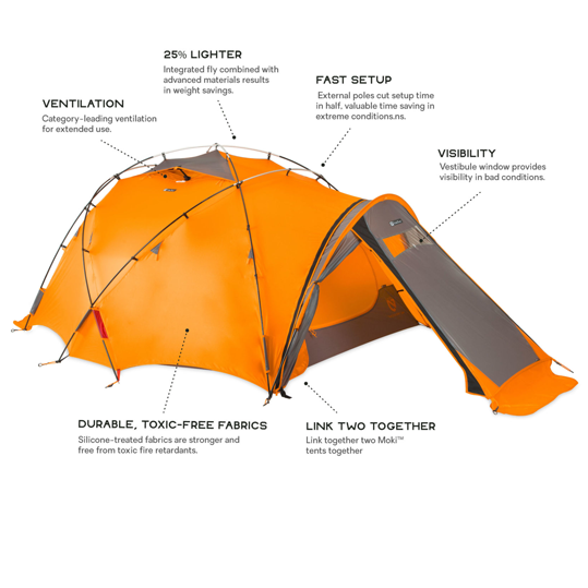 Carpa de Expedicion Chogori 2p - Imagen 4