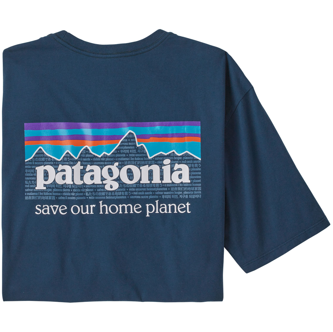 Polera P-6 T-Shirt Organic Hombre – Azul