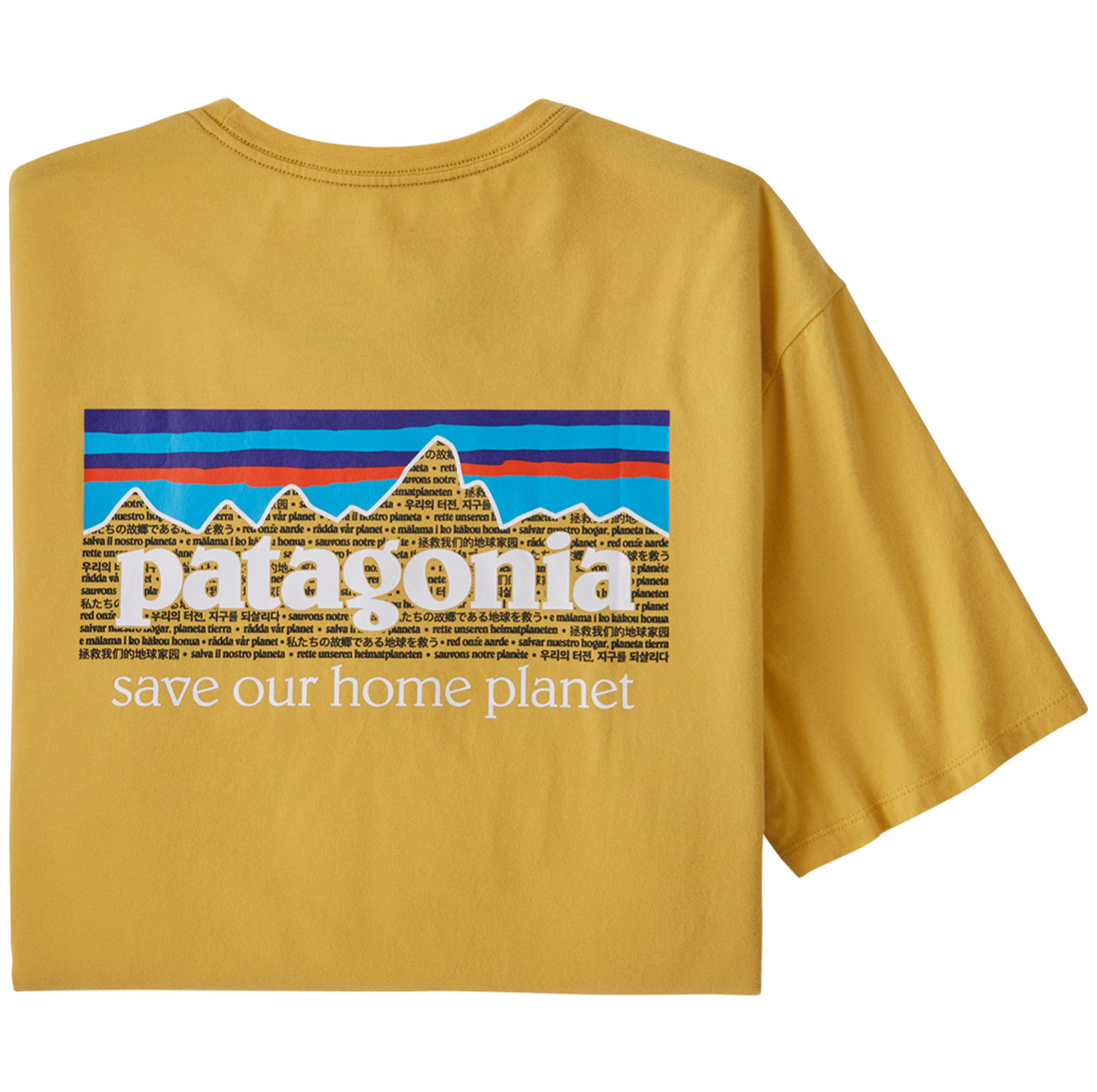 Polera P-6 Logo Responsibili-tee Hombre – Amarillo