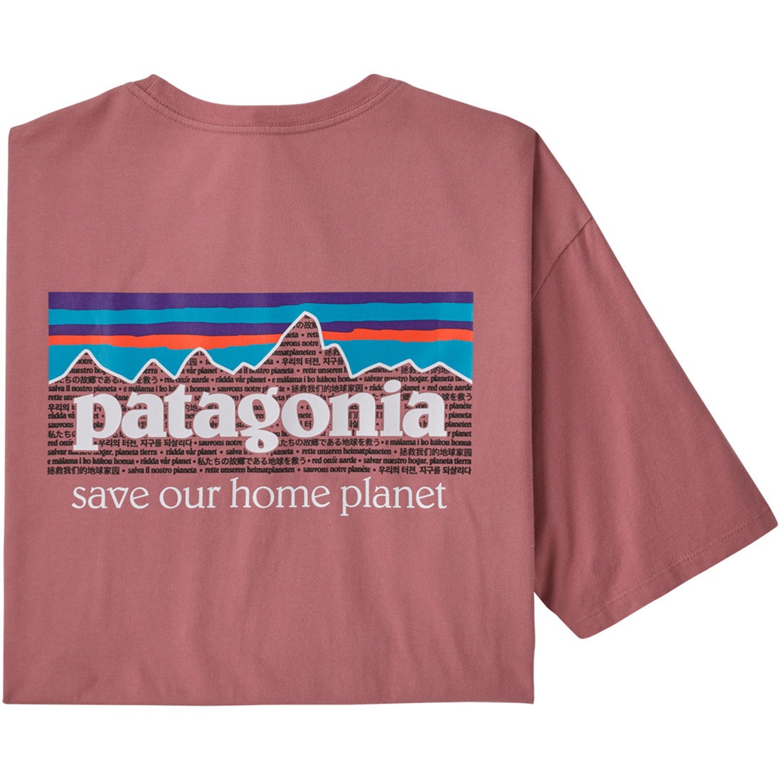 Polera P-6 T-Shirt Organic Hombre – Rosa - Imagen 2