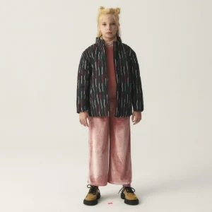 Pantalón unisex en terciopelo rosa