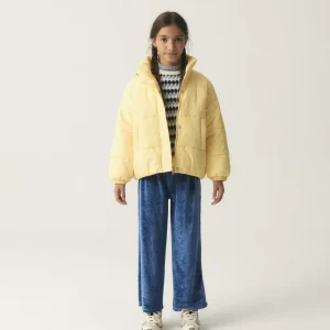 Pantalón unisex en terciopelo azul