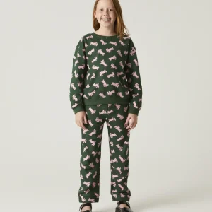 Sudadera unisex de felpa con estampado de conejos