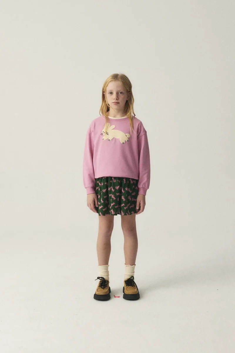 Sudadera unisex de felpa con gráfica de conejo - Imagen 6