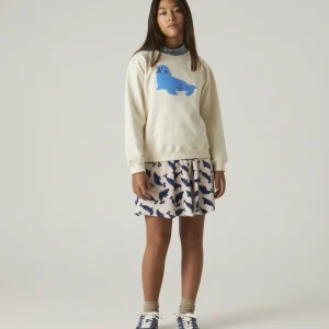 Sudadera unisex de felpa con gráfica de foca