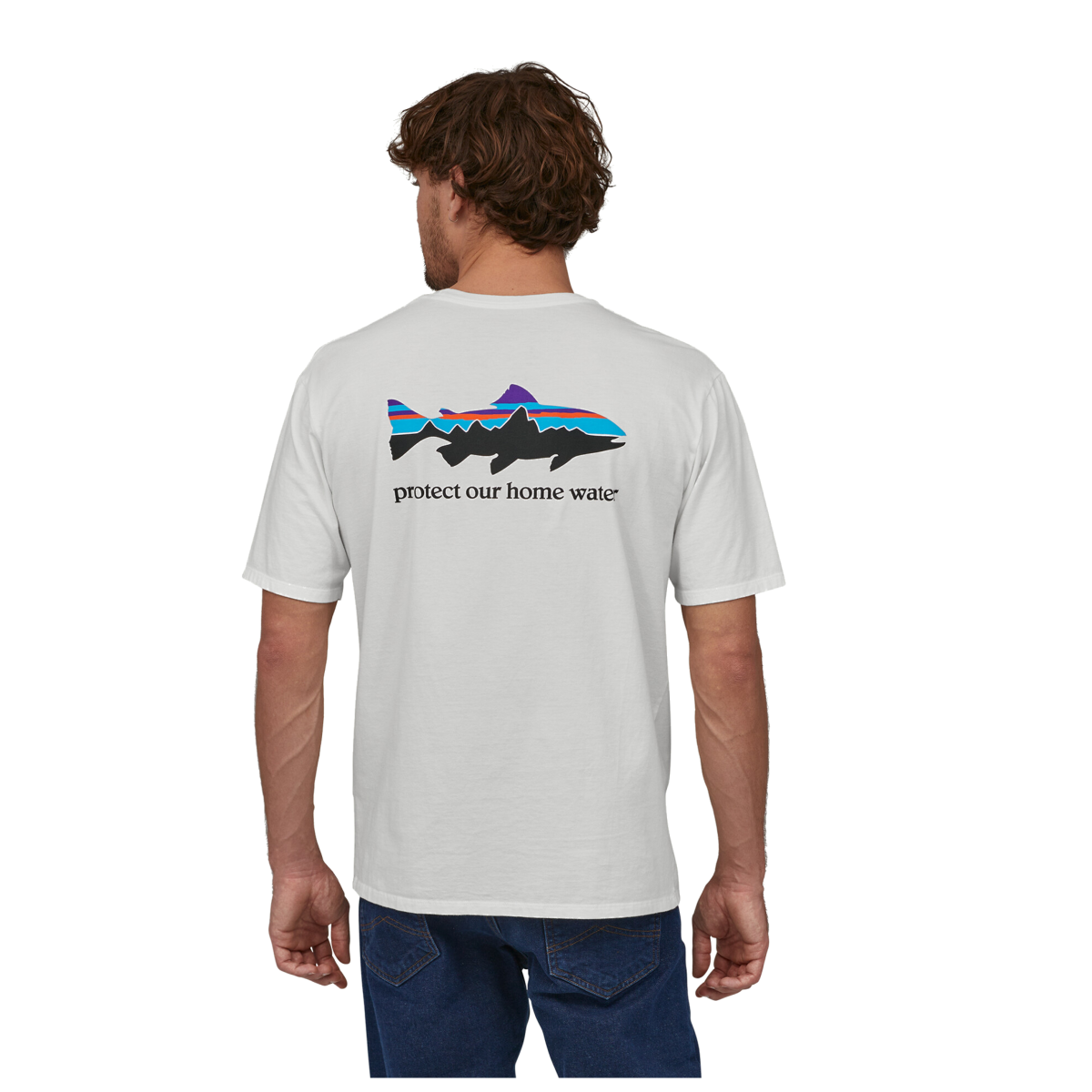 Polera Hombre Home Water Trout Organic - Imagen 5