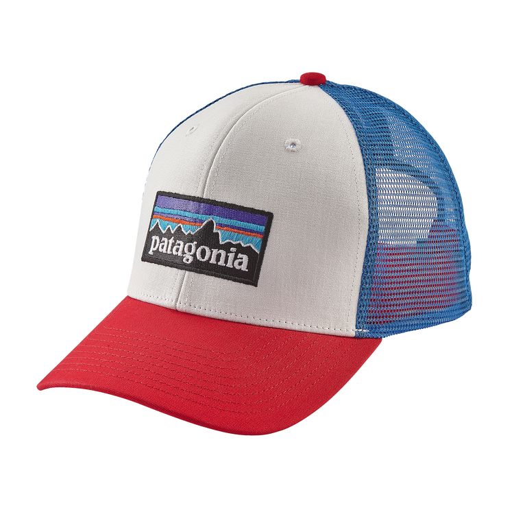 Jockey P-6 Logo Trucker Azul / Blanco
